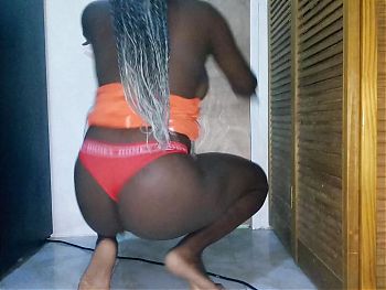 Ebony Booty Clapping what a Big Butt such a Horny Sexy Black Teen Twerking That Fat Big Ass - Mastermeat1